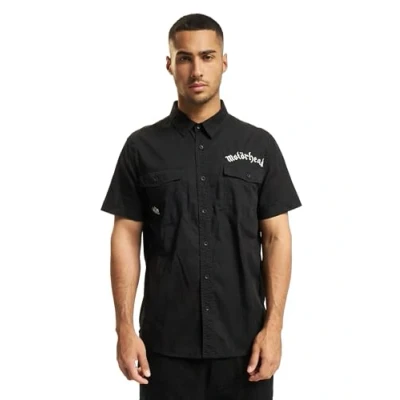 Image of Brandit Men&#039;s Motörhead Shirt Short Sleeve, Black, S