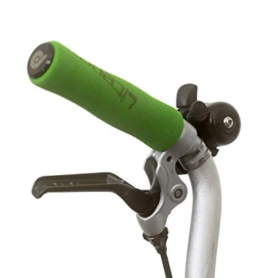 Image of Foam M/H/S Grips + Handlebar Plugs for BROMPTON Green