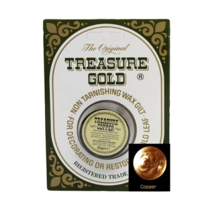 Image of Treasure Gold Metallic Gilding Wax 25g Copper