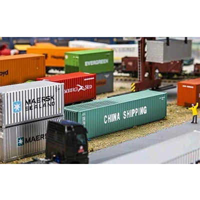 Image of Faller FA 180844 40 Container China Shipping, Accessory for Model Railway, Making