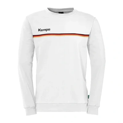 Image of Kempa Sweatshirt Team GER, Unisex Sweatshirt, White,