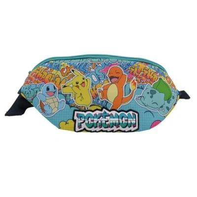 Image of CYPBRANDS Unisex Kid&#039;s Cyp Brands Pokémon Fanny Pack Urban Colors Crossbody Bags, Multicoloured, Estandár