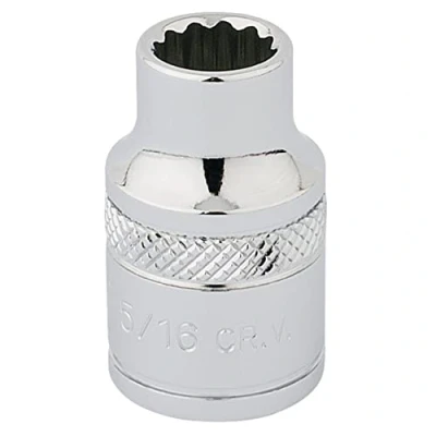 Image of Draper HI TORQ� 12 Point Socket, 3/8&quot; Sq. Dr., 5/16&quot;