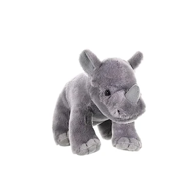 Image of Wild Republic Rhino Baby Plush Soft Toy, Cuddlekins Cuddly Toys, Gifts for Kids 20cm