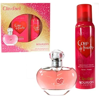 Image of Bourjois Clin D&#039;Oeil Coup De Foudre Gift Set EDP 50ml Deodorant 150ml
