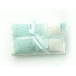 Image of Melody Jane Dolls House Mint Green Single Bedding Set 1:12 Bedroom Accessory