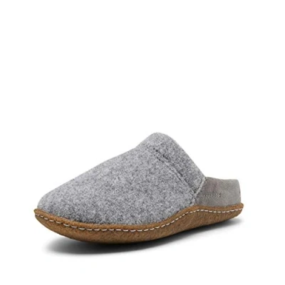 Image of Sorel NAKISKA SCUFF Women&#039;s Slippers, Grey (Quarry x Natural), 6 UK