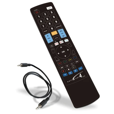 Image of AV:Link Universal 4 Device Remote Control Streamlined Convenience with Web Programmability for TV, DVD, Satellite, and HiFi