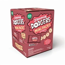 Image of Jammie Dodgers Biscuits Mini Portion Packs Bulk Box 20g (Pack of 180)