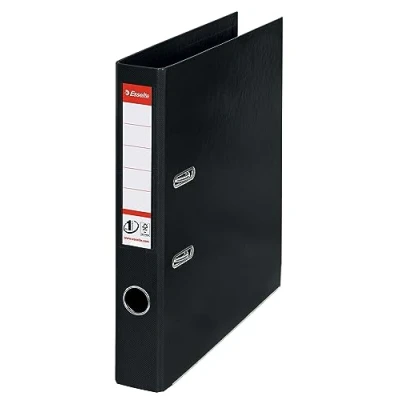 Image of Esselte 811470 Black Ring Binder A4 350 Sheets, 5 cm, 52 x 287 318 mm