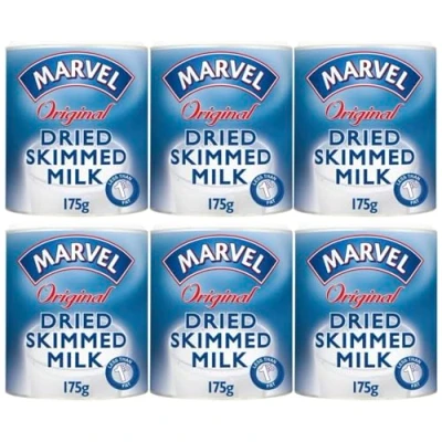 Image of Skimmed Milk Bundle Consisting of Marvl Original Dried 175g (6 Pack)