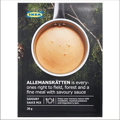 Image of IKEA ALLEMANSRATTEN Cream Sauce Mix For Meatballs 28g