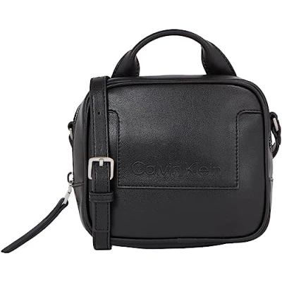 Image of Calvin Klein Women Shoulder Bag Camera Small, Black (Ck Black), One Size