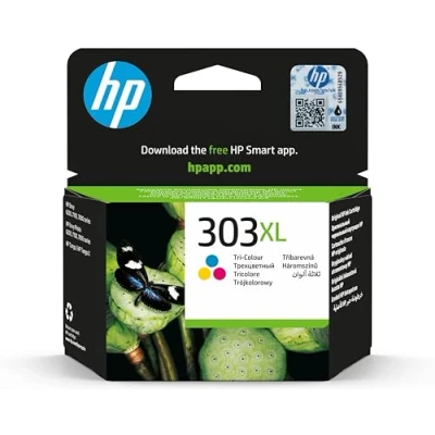 Image of HP Original Ink Cartridge 303xl Tricolor