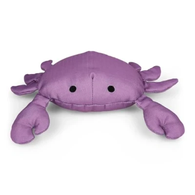 Image of Petface Planet Ocean Cycle Callum Crab Plush Dog Toy (Pack of 1)