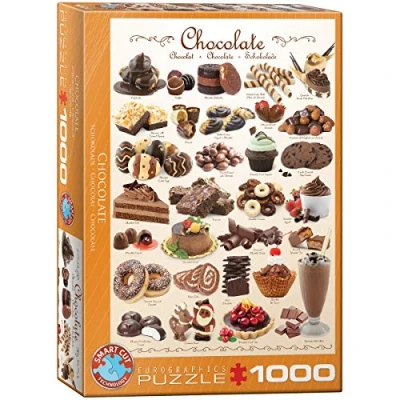 Image of Eurographics 6000 0411 Chocolate Puzzle, Various, 48 x 68 cm