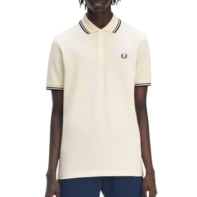 Image of Fred Perry Polo M3600 Ecru Y24 Beige Off White size L