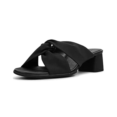 Image of Camper Katie Heeled mules, Women&#039;s, Size: 5, Schwarz Textile