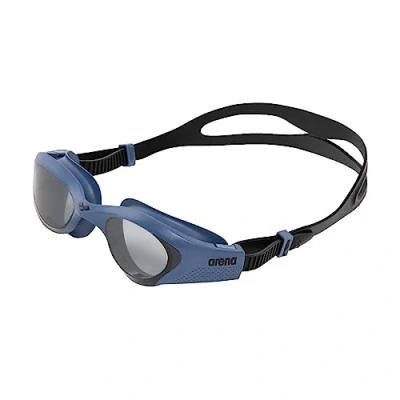 Image of arena The One Unisex Adult Swimming Goggles, Standard Pool Goggles with Wide Lenses, Anti Fog Treatment and UV Protection, Self Adjusting Nose Bridge, Orbit Proof Seals