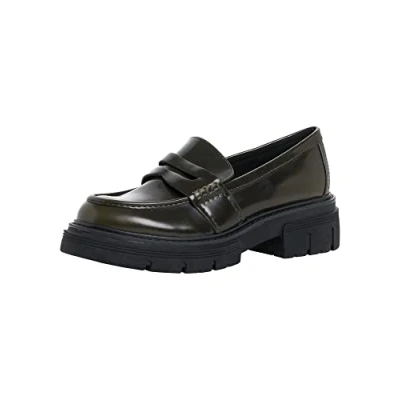 Image of MARCO TOZZI Women&#039; 2 24700 29 Loafer Flat, Khaki Brush, 6.5 UK