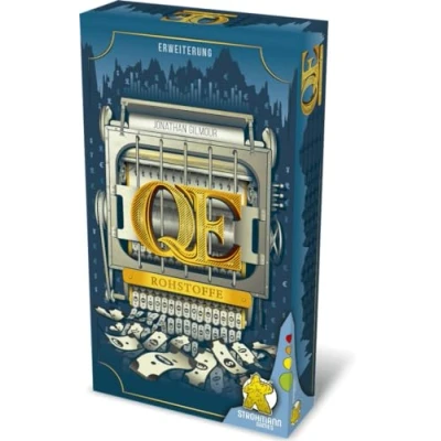 Image of Strohmann Games, Q.E. Raw Materials, Expansion, Family Game, Strategy 3 5 Players, From 10+ Years, 30 Minutes, German