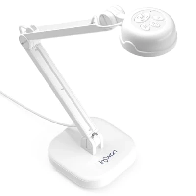Image of INSWAN INS 1 8MP Ultra High Definition USB Visualiser/Document Camera/Visualizer Auto Focus, Visualiser for teaching, Compatible with PC/MacOS/Chromebook