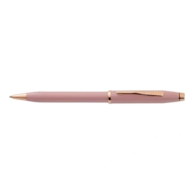 Image of Cross Century II Medium Ballpoint Pen Black Ink Smoky Pink/Rose Gold Includes Premium Gift Box