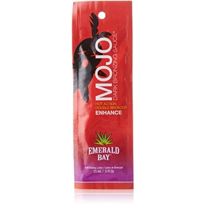 Image of Emerald Bay Mojo Hot Action Double Bronzer Enhance Sachet 15ml