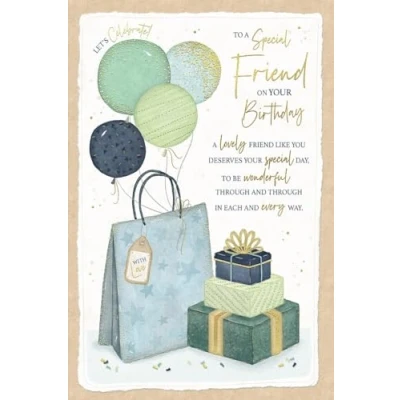 Image of SPECIAL FRIEND Birthday card