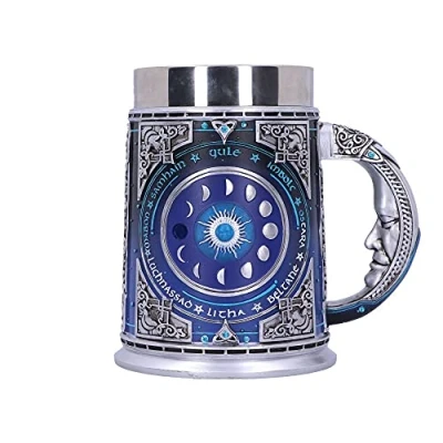 Image of Nemesis Now Moon Guide Tankard 15.5cm, Silver
