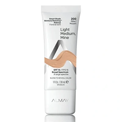 Image of Almay Smart Shade Makeup SPF 15 Foundation 1fl oz (200 light/medium