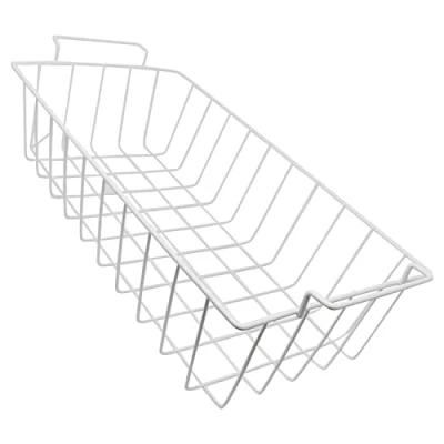 Image of sparefixd Suitable for ICEKING Chest Freezer White Wire Basket Frozen Food