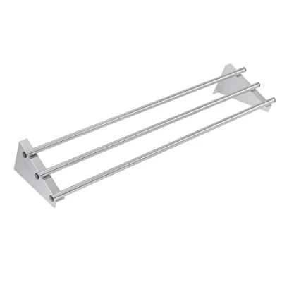 Image of Vogue Wall Shelf Size: 1200(W) x 300(D)mm, Stainless Steel, Maximum Load: 75 kg, Kitchen Rod Shelf, CD551