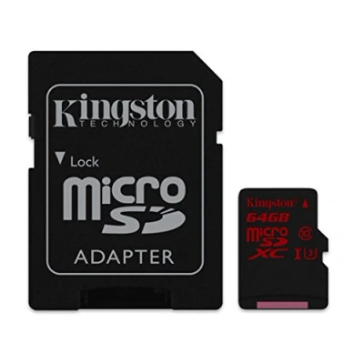 Image of Kingston 64GB microSD XC Memory Card For Samsung Galaxy Tab A 9.7 Tablet