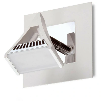 Image of Filippo Spot Light 1 5W LED 3000K, 450lm, Matt White/Polished Chrome
