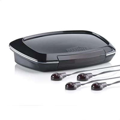 Image of Marmitek Invisible Control Black 4 AV extenders (125 x 89 33 mm)