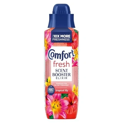 Image of Comfort Fresh Tropical Lily Scent Booster with ScentLock Technology Elixir for up to 10x More Freshness* 460 ml