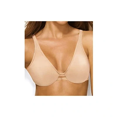 Image of Maidenform Women&#039;s Dream Punge into Comfort Keyhole Minimiser Animal Print Everyday Bra, Beige (Champagne Shimmer), 42DDD