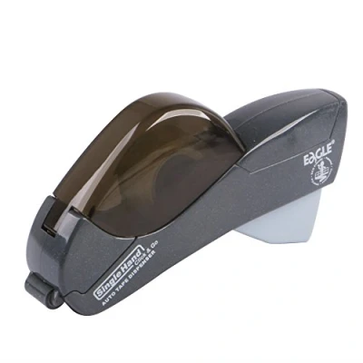Image of Eagle Automatic Tape Dispenser and Gun. Free 1/2&quot; (12mm) 3/4&quot; (19mm). Ideal for Taping Gifts, Packages, Scrapbooks Envelopes (Grey)