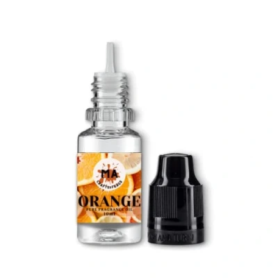 Image of Fragrance Oil 10ml Oils Candle Wax Melts Soap Making Burner Diffuser (Orange)