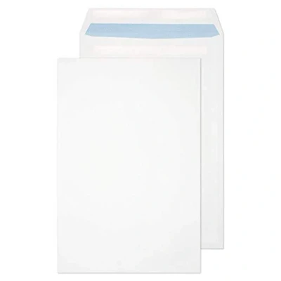 Image of Blake Purely Everyday 381 x 254 mm 120 gsm Pocket Self Seal Envelopes (6086) White Pack of 250
