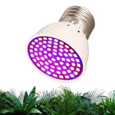 Image of Pilipane Plant Growing Light Bulb,Grow Bulb,36W LED Grow Bulb, Daylight Full Spectrum Lamp,E27 Plants Bulb,Plant Flower Hydroponic Bulb for Vegetables Greenhouse Seedlings