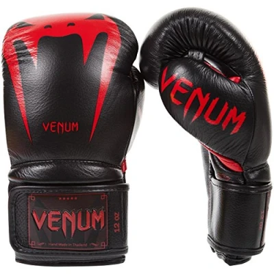 Image of Venum, Giant 3.0 Boxing Gloves, Unisex Adult, 14 Oz, Black Devil