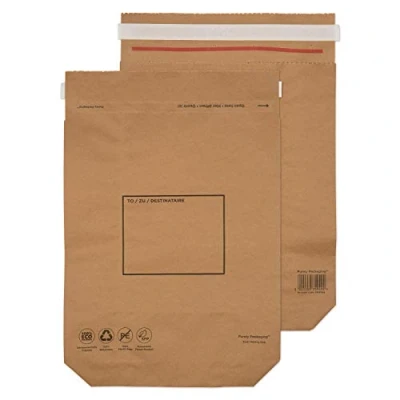 Image of Vita Blake 420 x 340 80 mm Strong Expandable Kraft Mailing Bag (KMB1164) Pack of 100