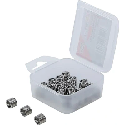 Image of BGS 9431 1 Replacement Thread Inserts M7 x 1.0 mm 25 pcs.