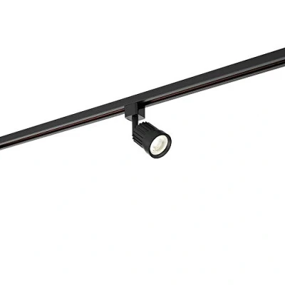 Image of Saxby 78960 Pacto Matt Black Track Head 10W Cool White LED