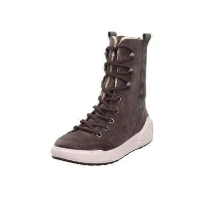 Image of Legero Women&#039;s Cosy Warm Lined Gore Tex Sneaker, Ossido Grey 2800, 5 UK