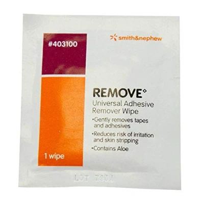Image of Smith and Nephew Remove Adhesive Remover Wipes 403100, 50 count