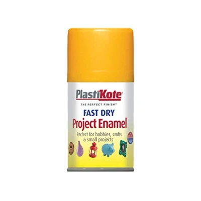 Image of Plastikote 107S AEROSOL 100ML Sunshine Yellow