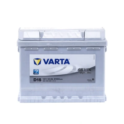 Image of 371101C200, 371101D680, 3711027202, 371102G680, 371103F000 Starter battery VARTA SILVER dynamic D15 5634000613162 12V 63Ah 610A B13